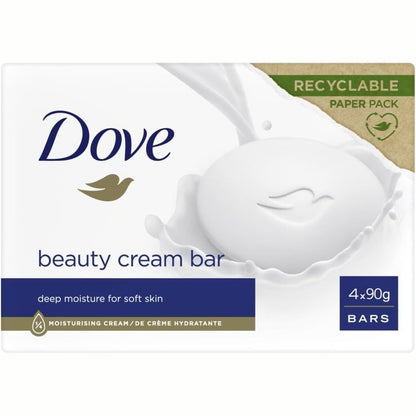 297751 - DOVE Original Moisturizing Beauty Bar 4 pako x 90g