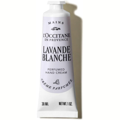 275839 - L'OCCITANE - Krem për duar me livando të bardhë, 30ml - Teksturë e lehtë, aromë delikate, prodhuar në Francë