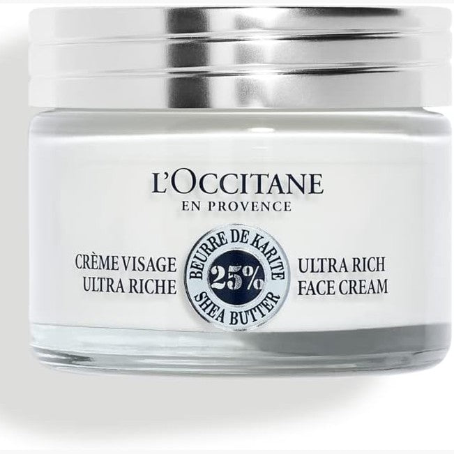 271472 - L'OCCITANE Krem për fytyrën me Shea ultra të pasur, 50 ml, për Lëkurë të thatë dhe të ndjeshme, Hidratues, Prodhuar në Francë