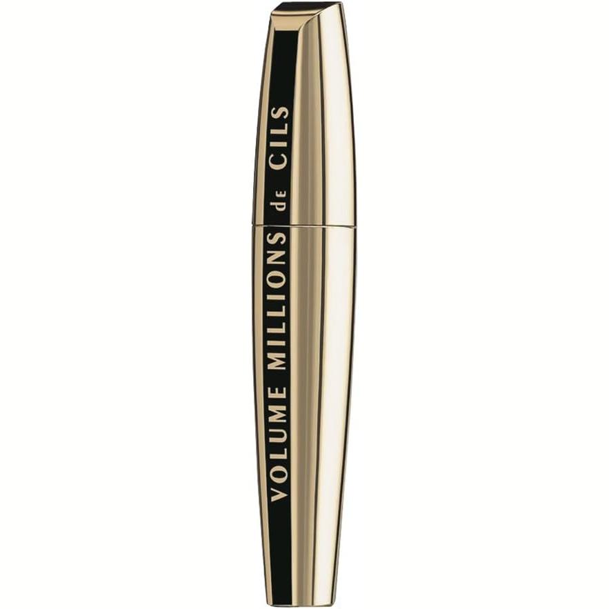 318160 - L'ORÉAL PARIS Rimel Million Lash Volume, Volum dhe Përkufizim i Qerpikëve, Furçë Elastomeri, E Zezë