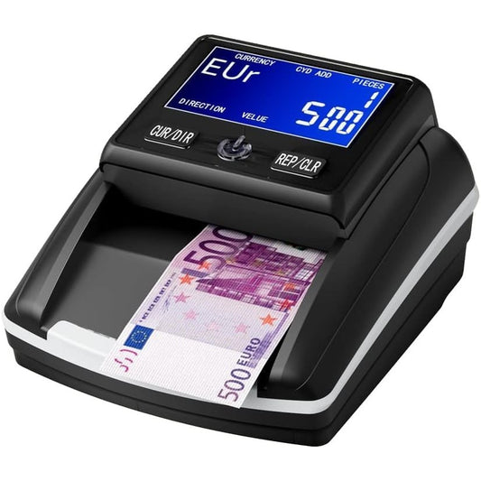 267782 - STANEW Makinë për numërimin e kartëmonedhave dhe testimin e parave 2 në 1, kartëmonedha të falsifikuara euro, paund dhe dollarë, kompakte për përdorim kudo