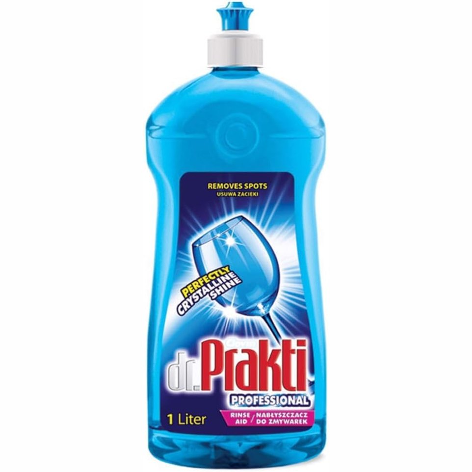 297789 - DR. PRAKTI | Shpëlajës Profesional për Lavapjatë, 1L, Shkëlqim Pa Vija