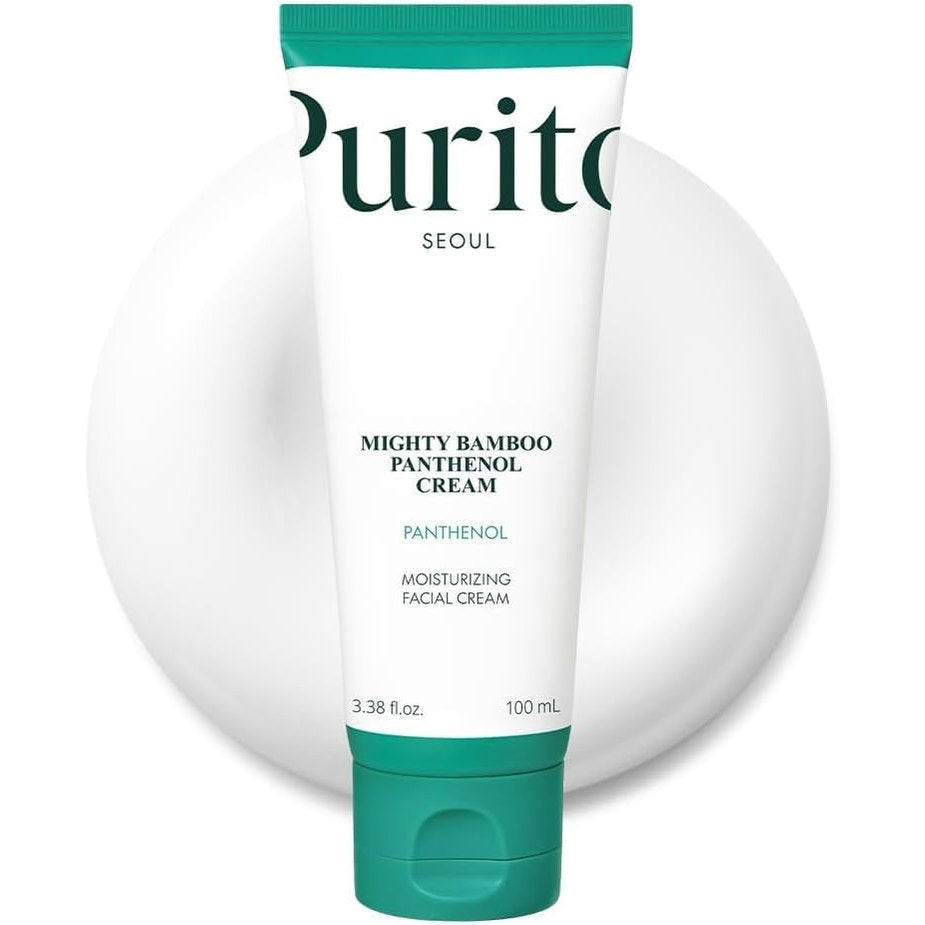 301442 - PURITO Krem Panthenol 10% për pas akneve, Hidratues për shenjat e njollave, 100mL, Pa silikon, jo-komedogjenik, pa aromë, vegan