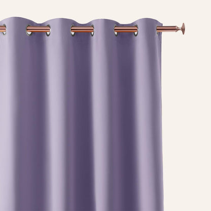 215547 - ROOM99 Perde me Vrima Argjendi Aura 140 x 250 cm