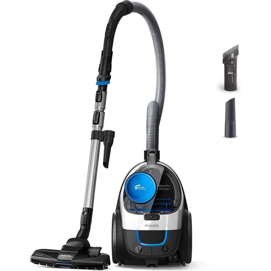 162139 - PHILIPS Fshesë PowerPro pa qese, 900W, Teknologjia PowerCyclone 5, Filtër Alergjie H13, Heqje 99.9% Pluhuri, Zbrazje Higjenike, Dizajn i Lehtë (Modeli FC9332/09)