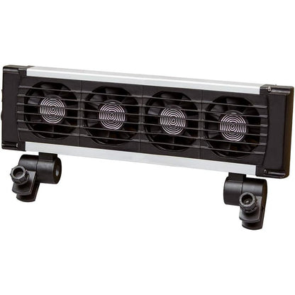221587 - HOBBY Aquaristik Aqua Cooler V4, Njësi Ftohëse për Akuariume deri në 300L, Ftohje e Qetë me 4 Ventilatorë, Kontroll Efektiv i Temperaturës