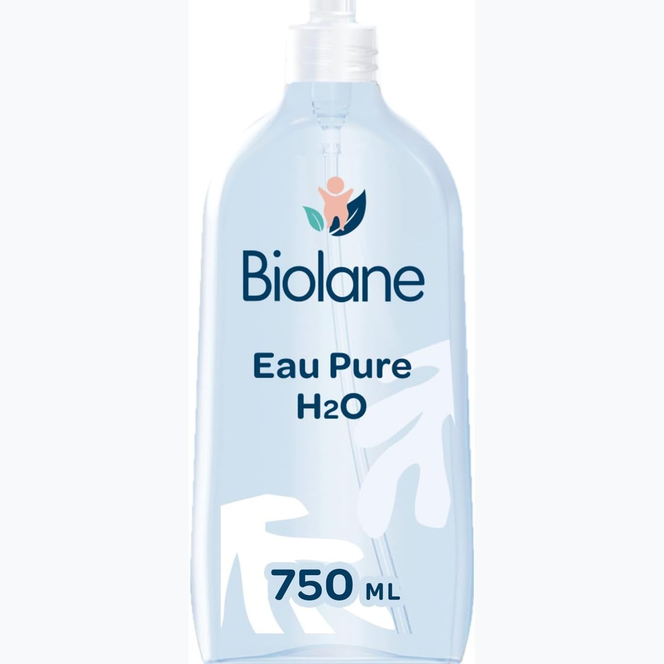 290430 - BIOLANE Ujë i Pastër H2O Pastrues për fytyrën, trupin dhe zonën e pelenave 750 ml - Prodhuar në Francë