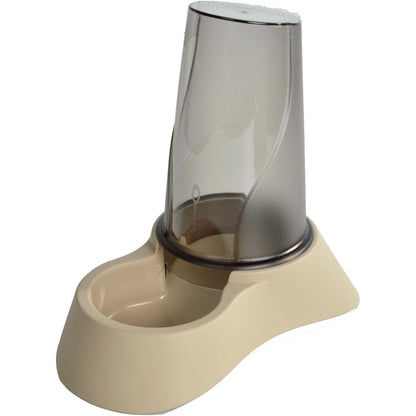 210842 - DASHURI, Dispensues Plastik për Ujë dhe Ushqim, Kapacitet 1.5L, Madhësi 26x18x25.5cm, Ngjyra Mocaccino