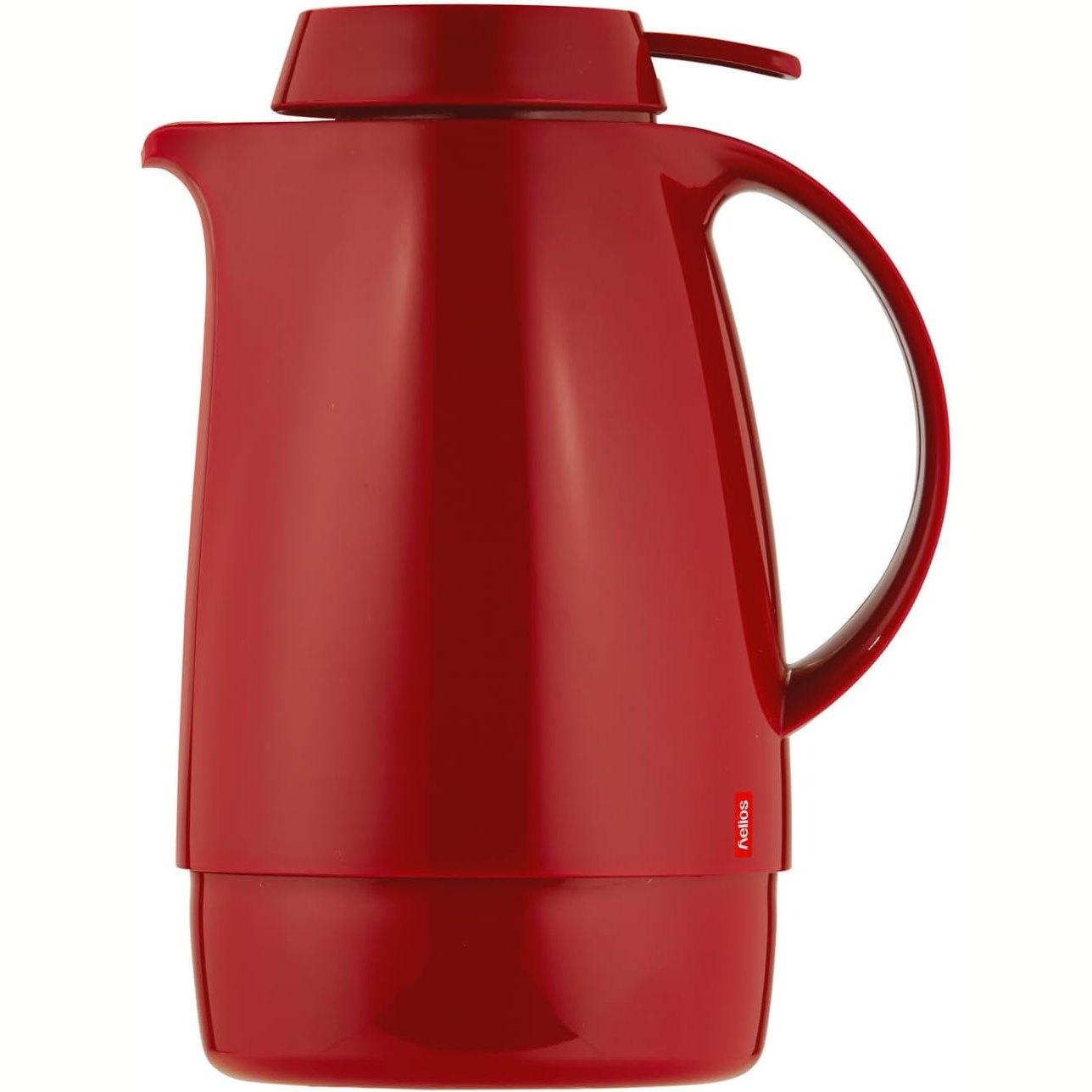 218384 - HELIOS Termos Servitherm, e kuqe, 0.6L, mban pijet të nxehta dhe të ftohta për 6 orë, funksionim me një dorë