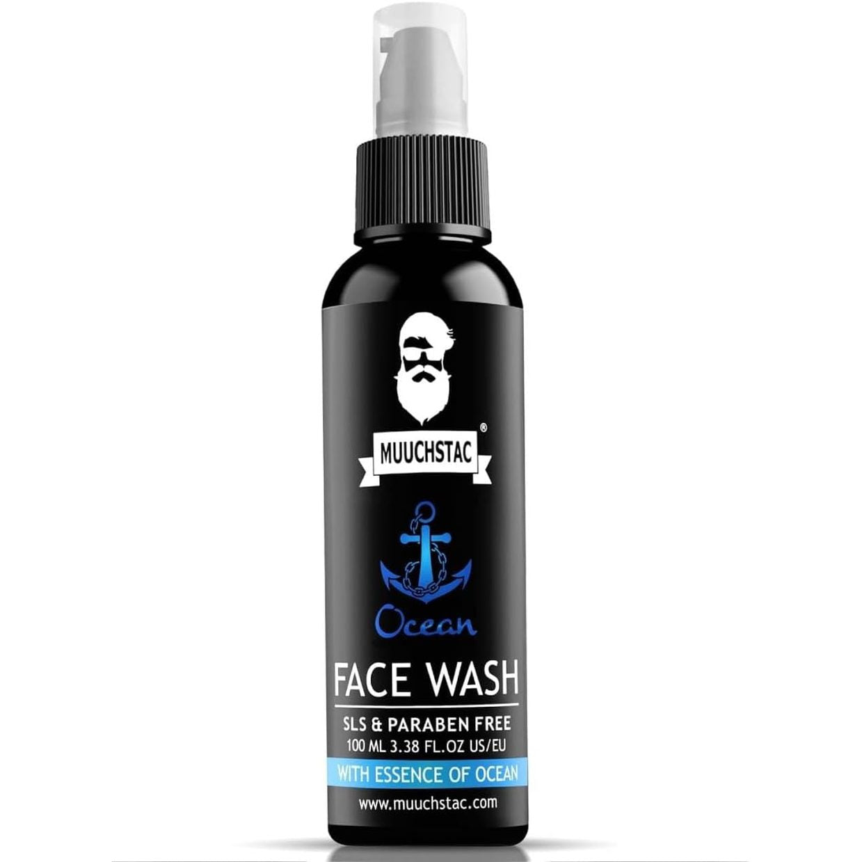 272420 - OCEAN Sapun Fytyre për Meshkuj, 100 ml, Kundër Akneve dhe Puçrrave, Hidraton 12 Orë, Pa SLS, Silikon dhe Parabene