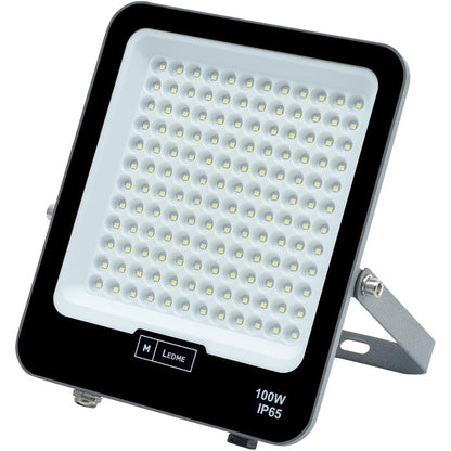 187770 - DRITE M LEDME - Napoli Plus 100W LED Dritë, 12,000 Lumen, IP65, Ngjyrë e Ftohtë 6000K, Për Ndriçim të Jashtëm (Kopshte, Oborre, Parkingje, Hotele, Anije), Modeli LM6810