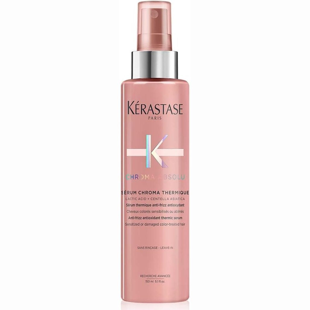 289759 - KÉRASTASE Chroma Absolu, Serum, pa shpëlarje, Kundër kaçurrelave, Për flokë të lyer, të ndjeshëm ose të dëmtuar, Sérum Chroma Thermique, 150 ml
