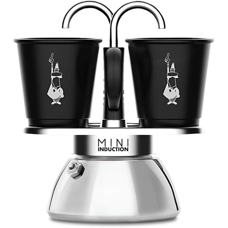 260539 - BIALETTI - Aparat kafeje Mini Express Induksion, 2 gota (100 ml), i zi