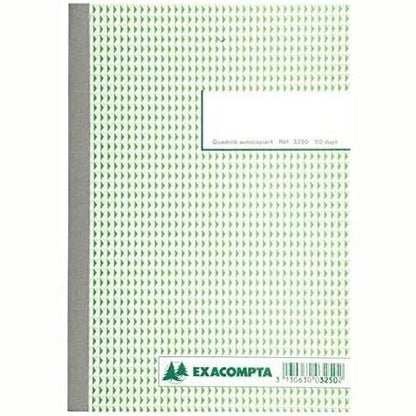 268413 - EXACOMPTA PAKO me 10 KOLEKTORË, Rrjetë 5x5, 148 mm x 210 mm, 50 fletë të dyfishta
