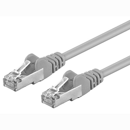 269024 - PremiumCord Kabllo Patch, CAT6a, 10Gbps, S/FTP, PIMF, LSOH, Ethernet, LAN, RJ45, AWG 26/7, Kabllo 100% bakri, gri, 15 m
