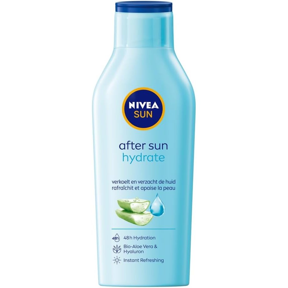 317895 - NIVEA SUN - Losion Hidratues Pas Diellit - Aloe Vera Organike me Acid Hialuronik - 400ml