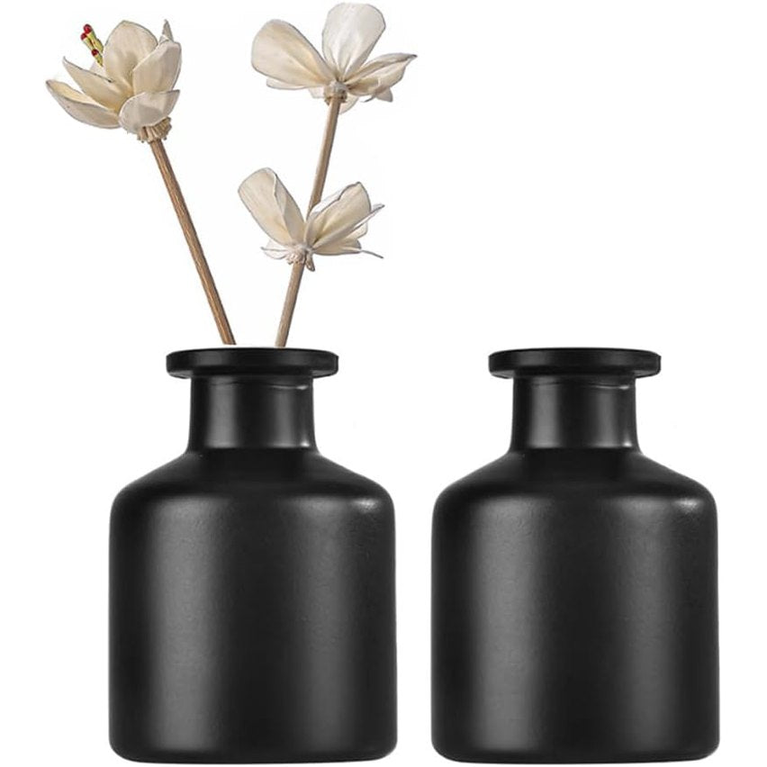 216791 - Set prej 2 shishesh difuzori qelqi të rrumbullakëta, 50 ml, për difuzorë vajrash esencialë