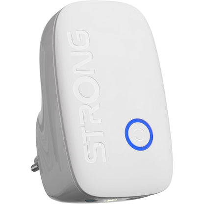 305277 - STRONG Amplifikator WiFi AC1200 për prizë elektrike, Përsëritës WiFi me dy banda, portë LAN, pikë aksesi, i pajtueshëm me të gjithë routerat