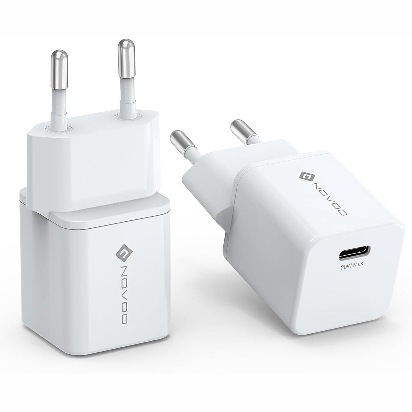 273507 - NOVOO Karikues i shpejtë USB-C 100W, adaptor USB-C me 3 porta, i pajtueshëm me iPhone 16 Plus Pro Max, Galaxy PPS 45W, S24 Ultra, S23, S22, Pixel, iPad, MacBook Air, i zi