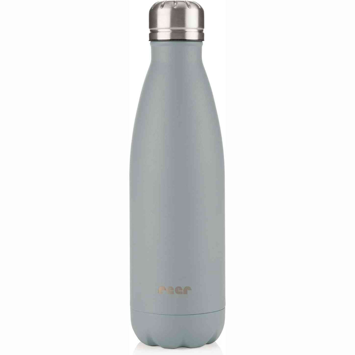 317676 - REER Shishe e izoluar prej çeliku inox 500 ml | Izolim deri në 24 orë | Gri