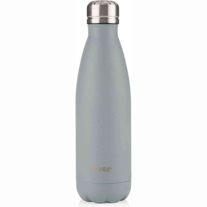 317676 - REER Shishe e izoluar prej çeliku inox 500 ml | Izolim deri në 24 orë | Gri
