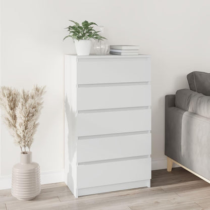 270045 - vidaXL Kabinet me Sirtarë 60x36x103 cm – i Bardhë, me bazë druri
