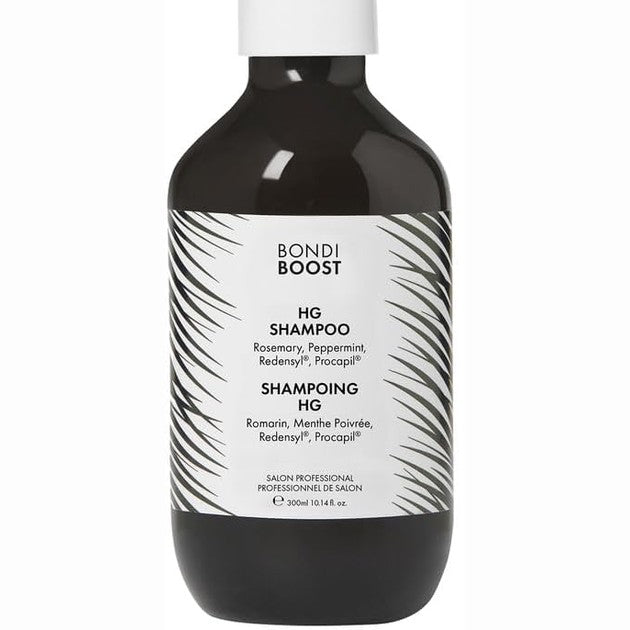 321143 - BONDIBOOST Shampo HG – Përmirëson pamjen e flokëve që hollohen, 10.14 fl oz, Pa sulfate dhe parabene, Unisex, Vegan/Pa mizori, Prodhuar në Australi
