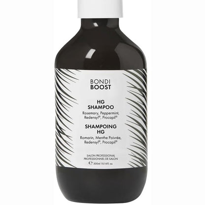 321143 - BONDIBOOST Shampo HG – Përmirëson pamjen e flokëve që hollohen, 10.14 fl oz, Pa sulfate dhe parabene, Unisex, Vegan/Pa mizori, Prodhuar në Australi