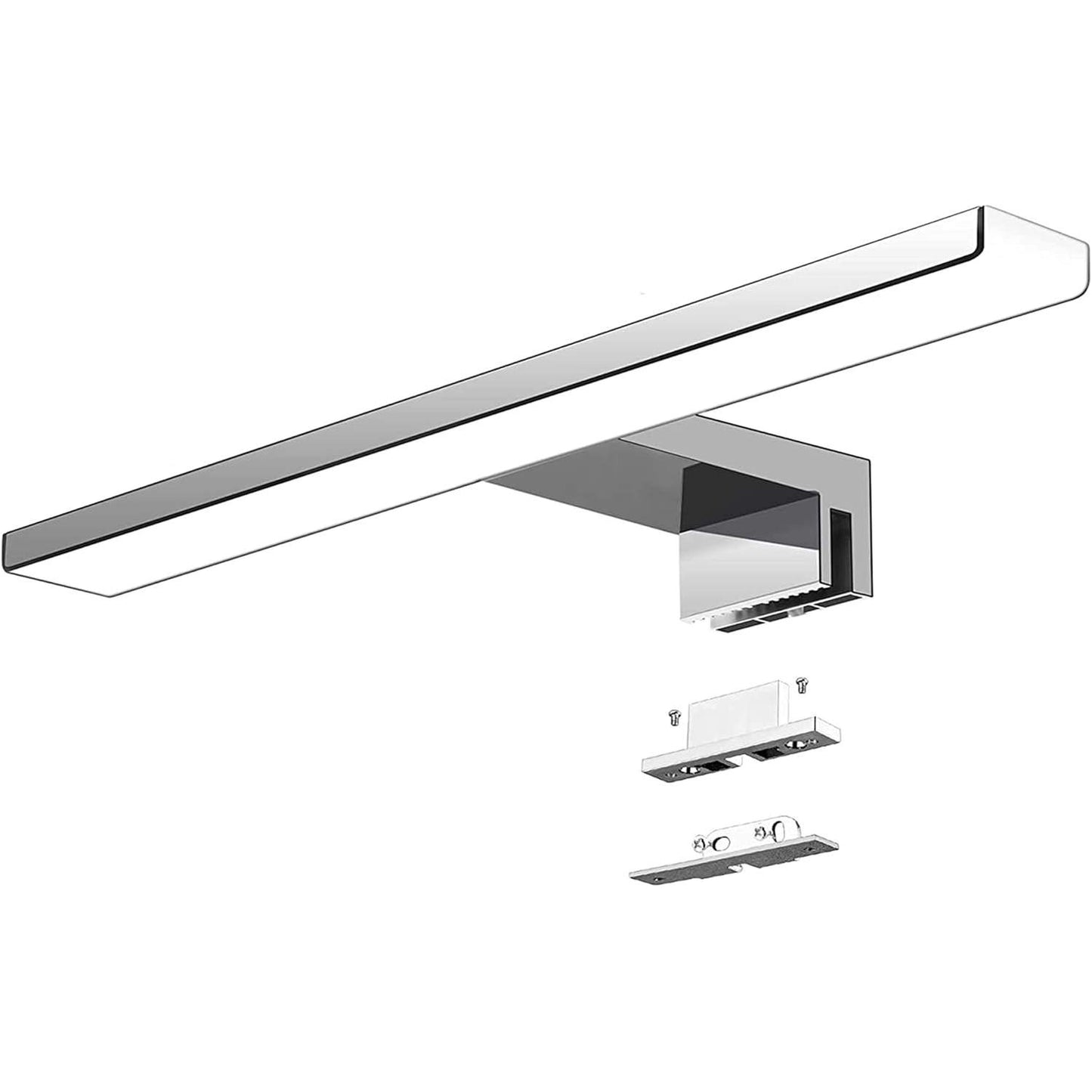 208643 - AOGLED Dritë Pasqyre Banjoje LED 10W 820LM 40cm 230V 6500K, Dritë Muri Pa Dridhje 3-në-1, Ngjyra e Bardhë e Ftohtë 400 mm