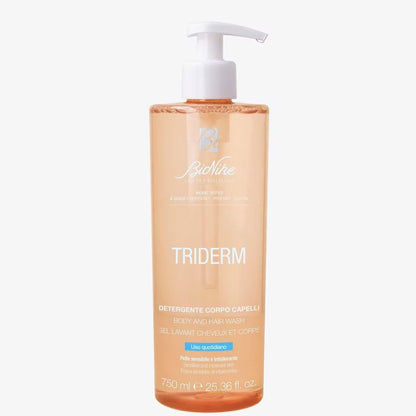303483 - BIONIKE TRIDERM - Xhel Dushi Delikat - 750 ml - pH Fiziologjik - I përshtatshëm për Lëkurë të Ndjeshme