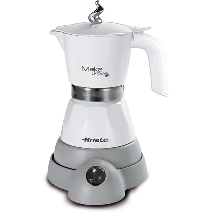 277450 - ARIETE 1358 Moka Aroma - Makinë Elektrike Kafeje, Kapacitet 2/4 Filxhan, 400W, E Bardhë