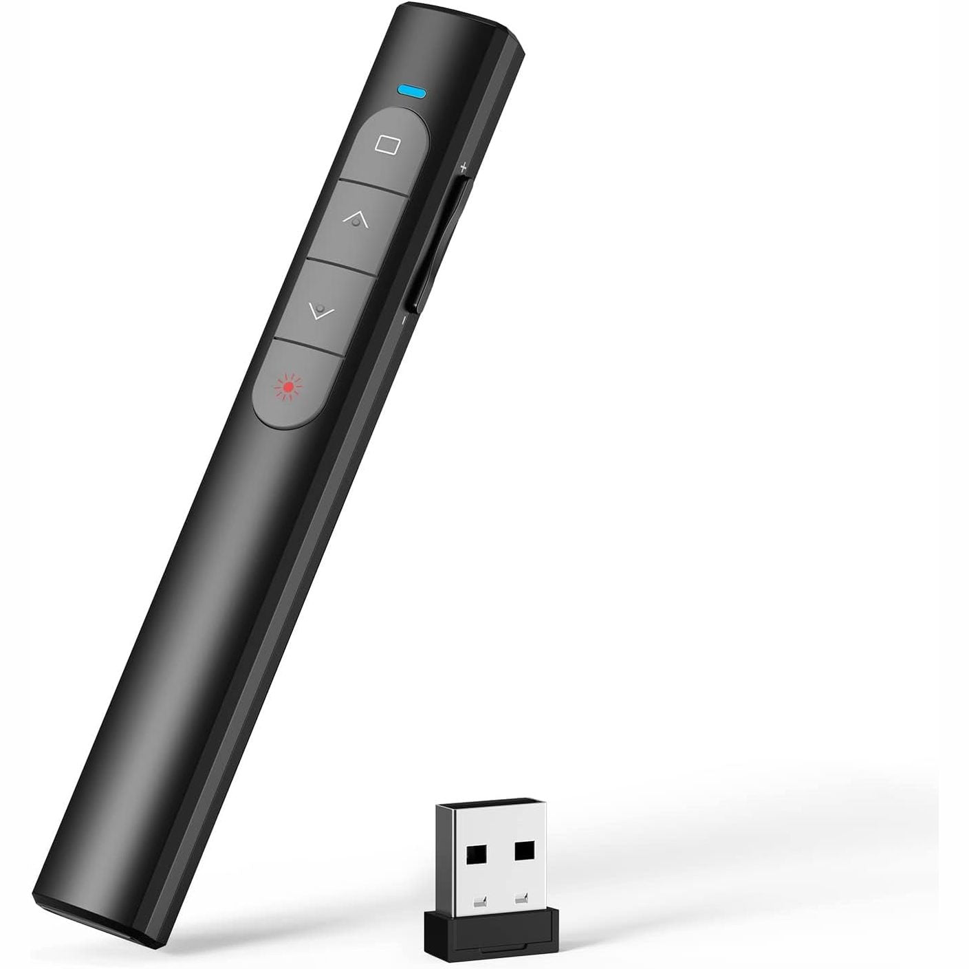 269367 - ELZLE Telekomandë Prezantimi, Pa Tel, 2.4 GHz, Marrës USB, Hiperlidhje, Kontroll Volumi për Mac, PC, Laptop