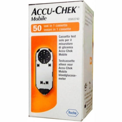 311507 - ACCU-CHEK Mobile - Shirita testimi të glukozës në gjak, 50 copë