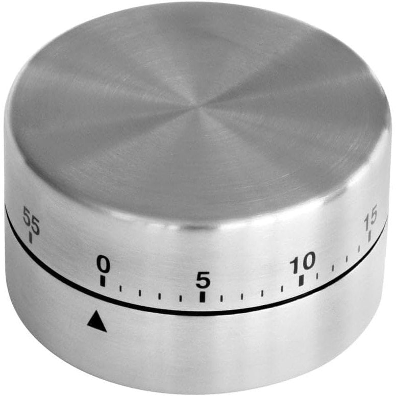 224329 - ZENKER Cilindër Kohëmatësi Afatshkurtër prej Çeliku Inoks – 63x63x62 mm, Garanci 2-Vjeçare, Gri