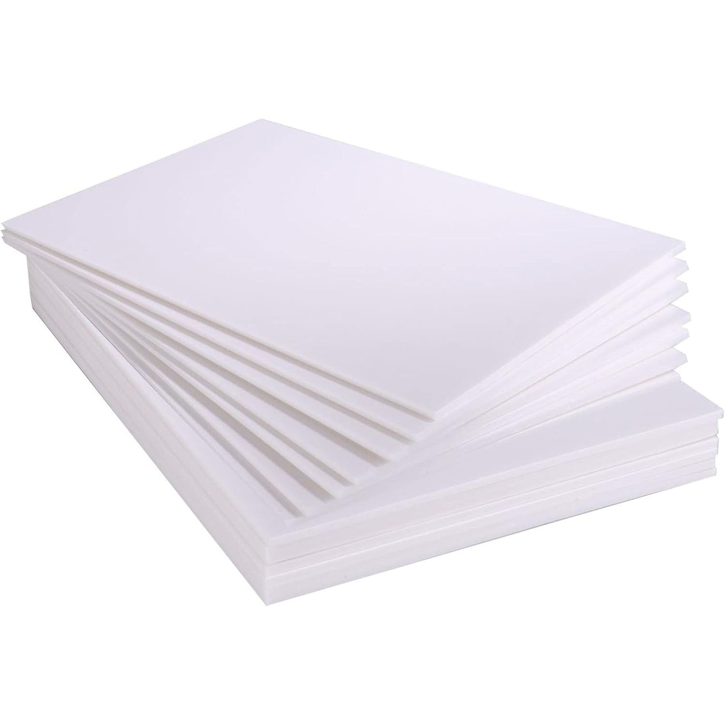 269248 - Fletë Shkumë Polistireni A3 (420 x 297 mm), trashësi 5 mm, 10 copë, për modele, prezantime, art dhe zanate, e bardhë