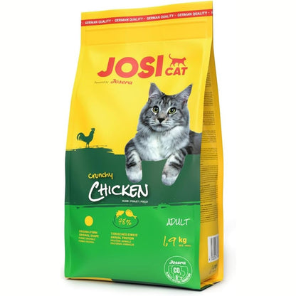248804 - JOSERA JosiCat Pulë Kërcitëse 1.9kg - Ushqim i Thatë Premium për Mace të Rritura - 1 Copë për Pako