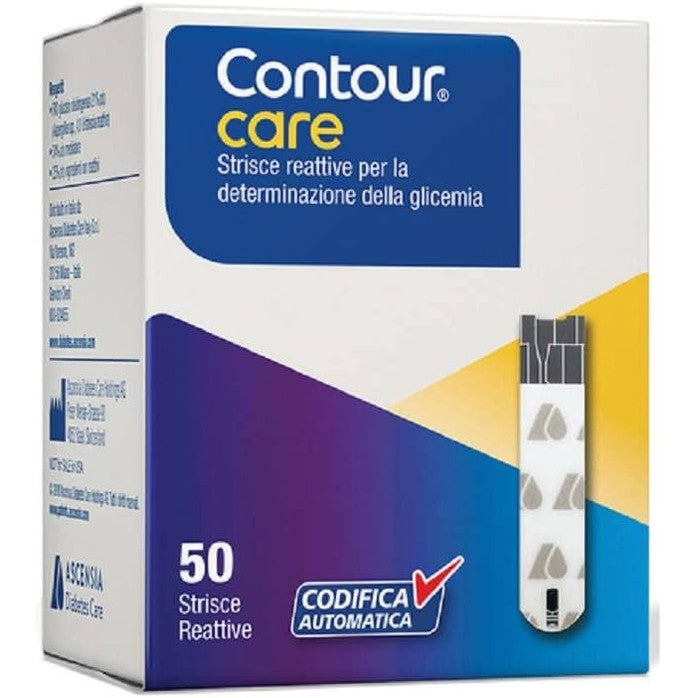 271206 - Contour Care Shirita Testimi me 50 copë për Përcaktimin e Glukozës në Gjak