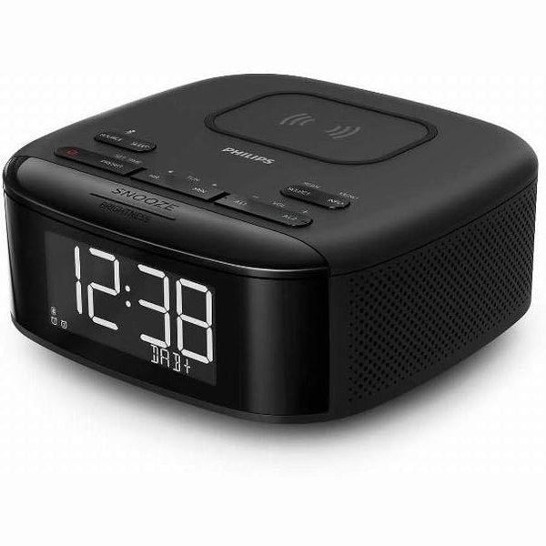 267770 - PHILIPS R7705/10 Radio dixhitale DAB+/FM, Bluetooth, Alarm i dyfishtë, Kohëmatës gjumi, Rezervë baterie, Karikues telefoni celular