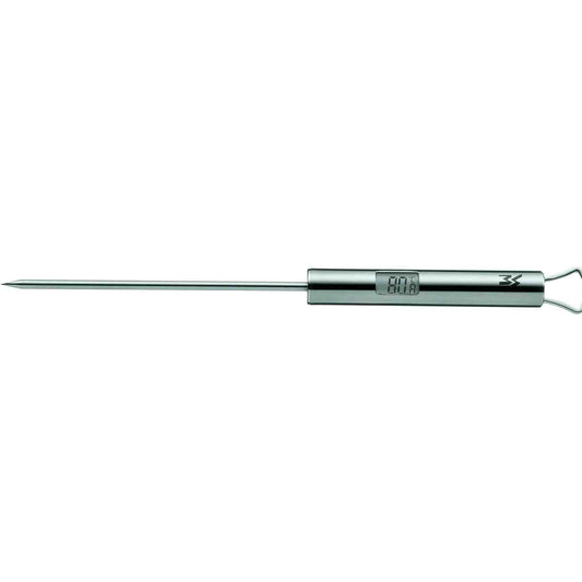 260771 - WMF Termometër dixhital kuzhine Profi Plus, 23 cm, ekran LCD, çelik inox Cromargan, rezistent ndaj nxehtësisë deri në 200°C