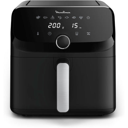 94165 - MOULINEX Tigan Kompakt me Ajër 'Easy Fry Mega', Kapacitet 7.5 Litra, deri për 8 persona, 8 Programet, e Zëzë EZ8558F0