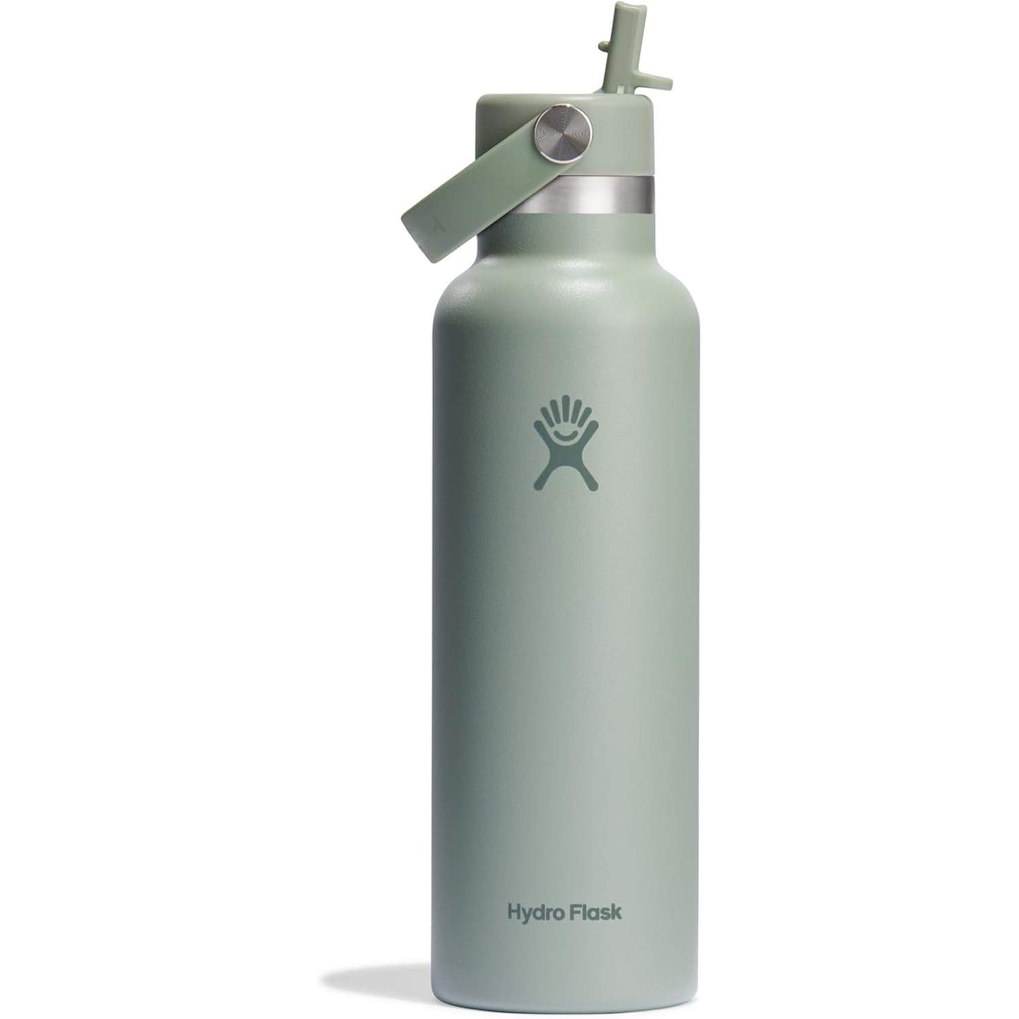 199669 - HIDRO FLASK - Shishe Uji e Izoluar me Vakum 621ml, prej Çeliku Inoks me Kapak Fleksibël, në ngjyrën Agave
