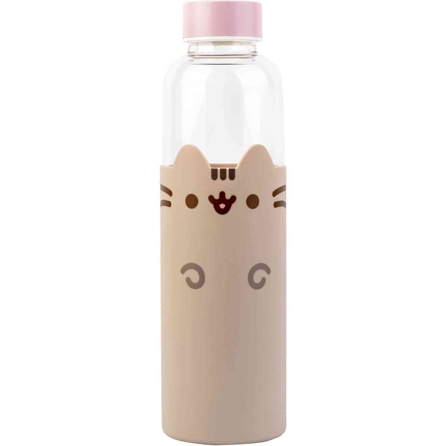 247561 - GRUPO ERIK - Shishe Qelqi Pusheen, Kapacitet 50 cl, Me Pjesë Silikoni