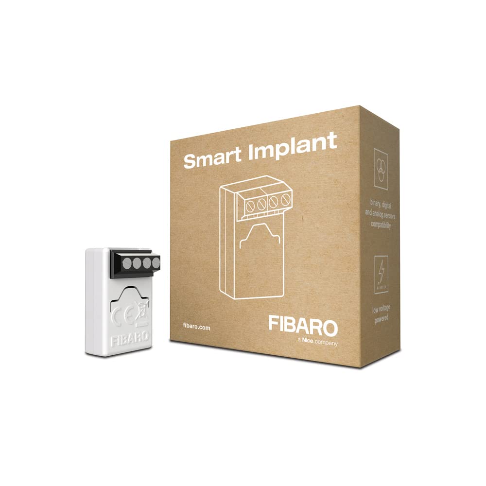 273272 - FIBARO Implant inteligjent / Adaptor universal DIY Z-Wave Plus, FGBS-222