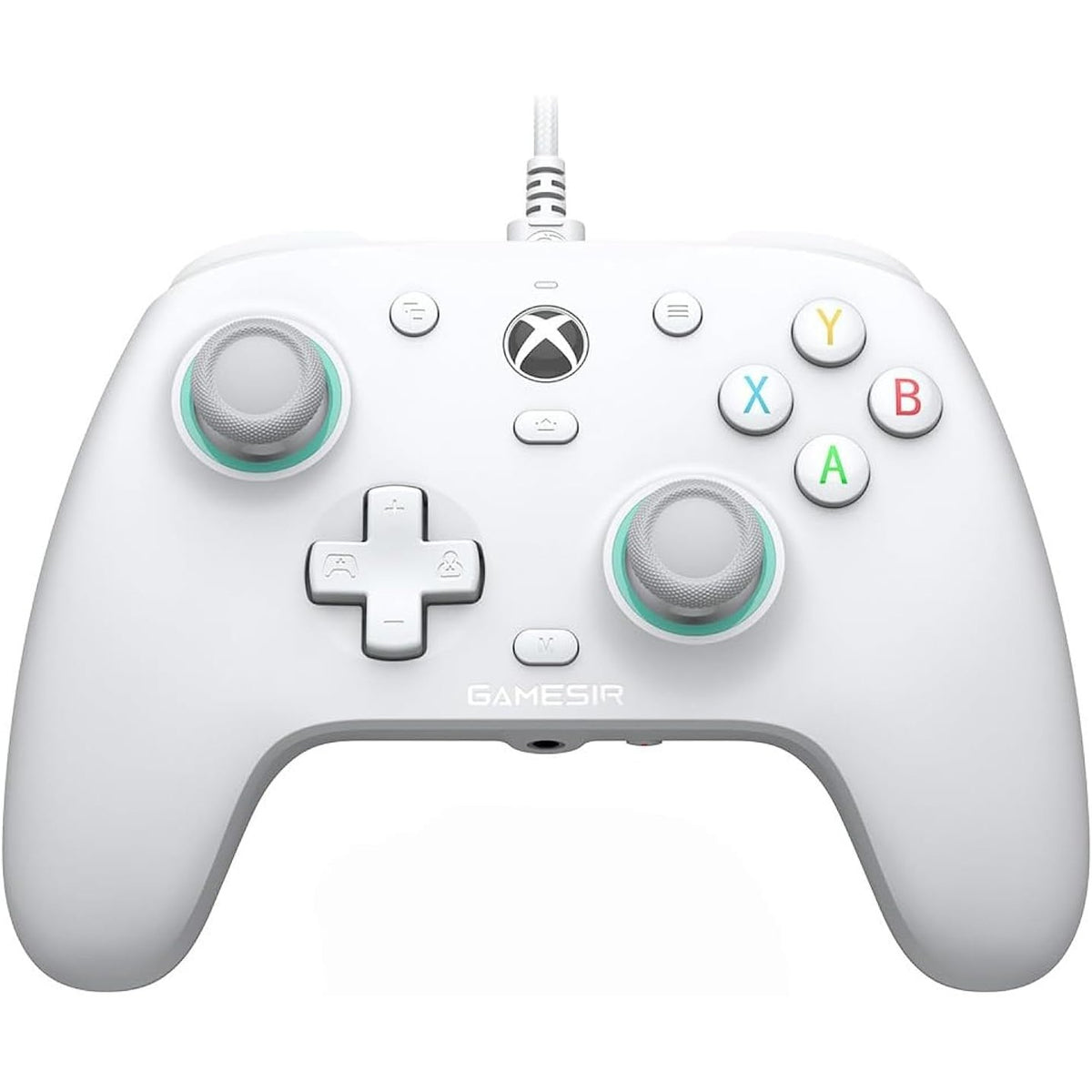 319809 - GAMESIR Kontrollues me Tel G7 SE për Xbox Series X|S, Xbox One dhe Windows 10/11, Plug and Play Gamepad për Lojëra me Joystick/Shkakues Hall Effect, Prizë Audio 3.5 mm (e Bardhë)