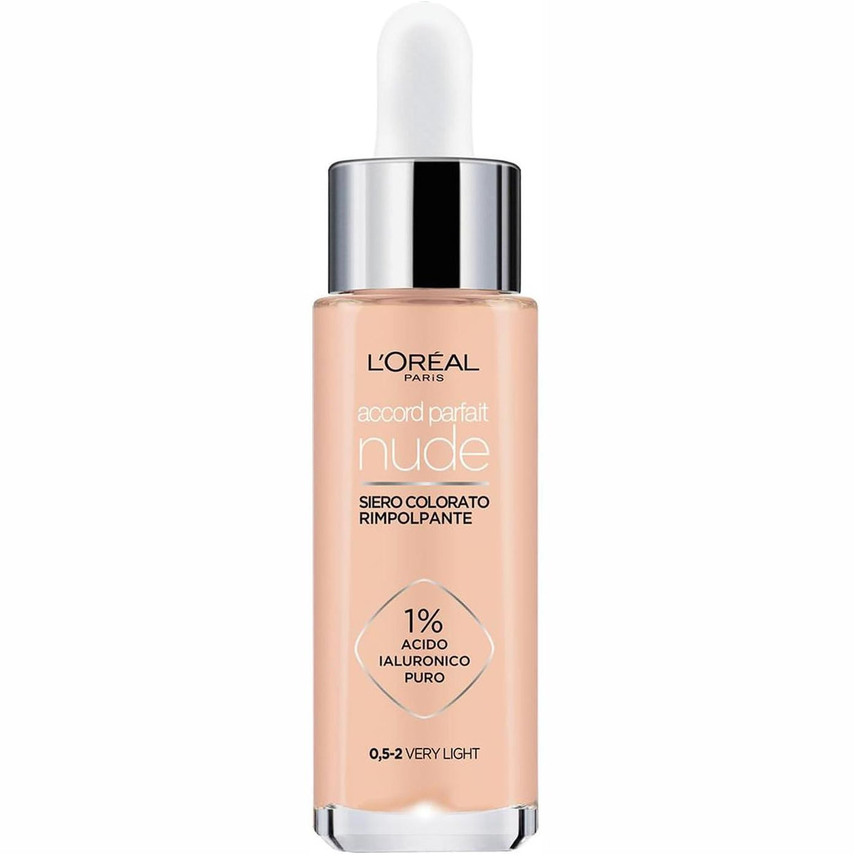 301047 - L'ORÉAL PARIS - Accord Parfait, Serum Mbushës me Ngjyrë - 30ml - 1% Acid Hialuronik, 7% Glicerinë