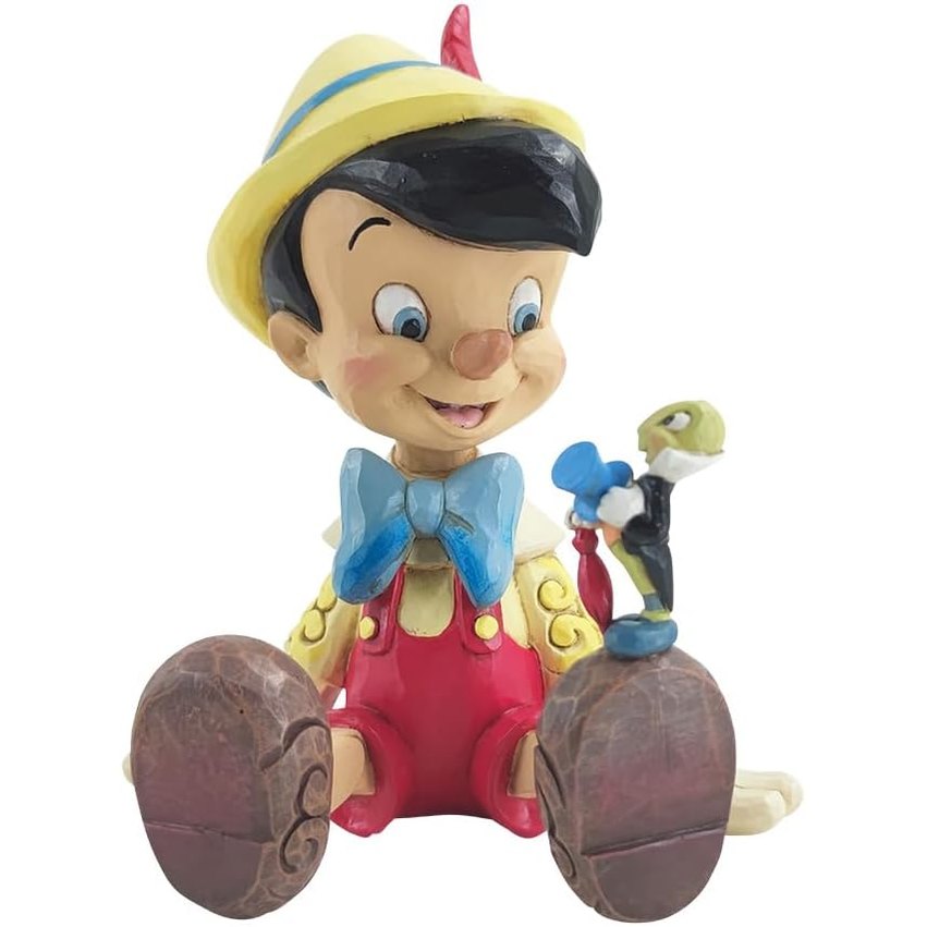 221485 - Disney Traditions figurinë e ulur të Pinokut dhe Jiminit