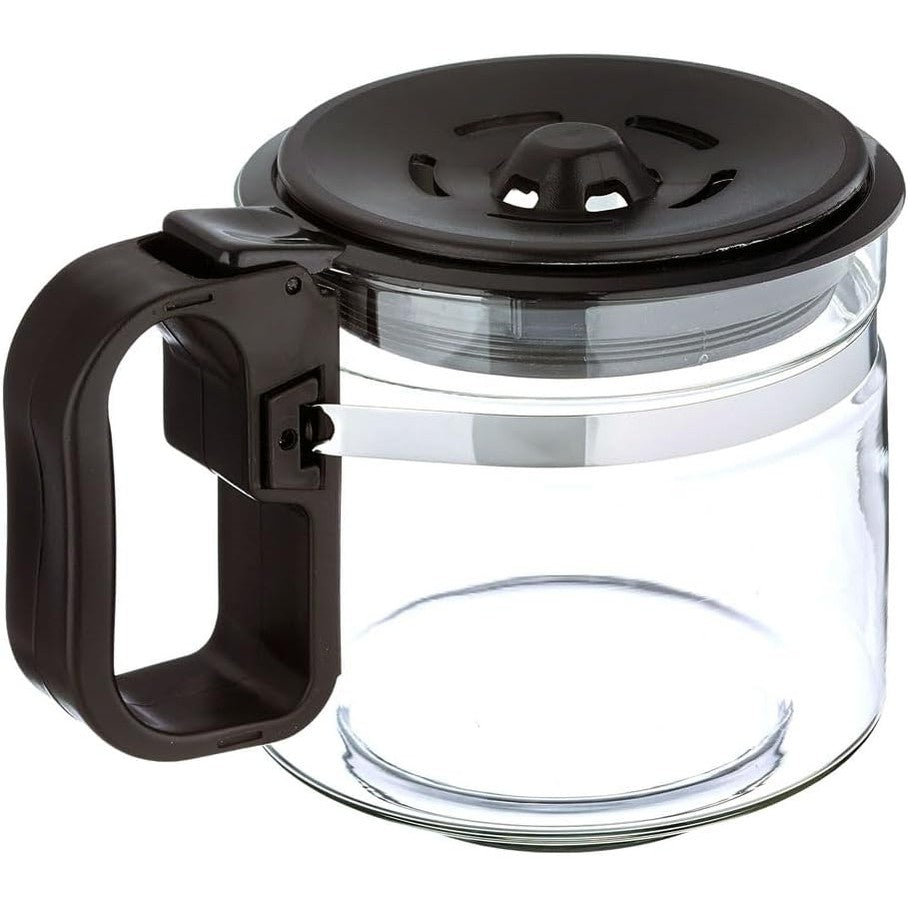 224307 - ANAKEL HOME Karafë e madhe universale kafeje, qelq, kapak kundër pikave, lartësi e rregullueshme 12.5-15 cm, 900 ml