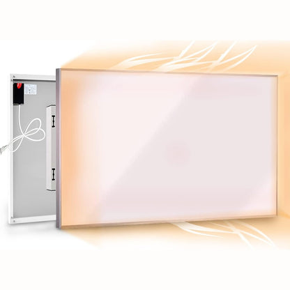 162922 - COLDFIGHTING Ngrohës Elektrik me Panel 180W, i Përshtatshëm për Montim në Mur ose Tavan, me Rreze Infra të Kuqe të Largët, për Përdorim nën Tavolinë, Dhomë Ndenjeje, Dhomë Gjumi, pa CO2, me Efikasitet Energjetik