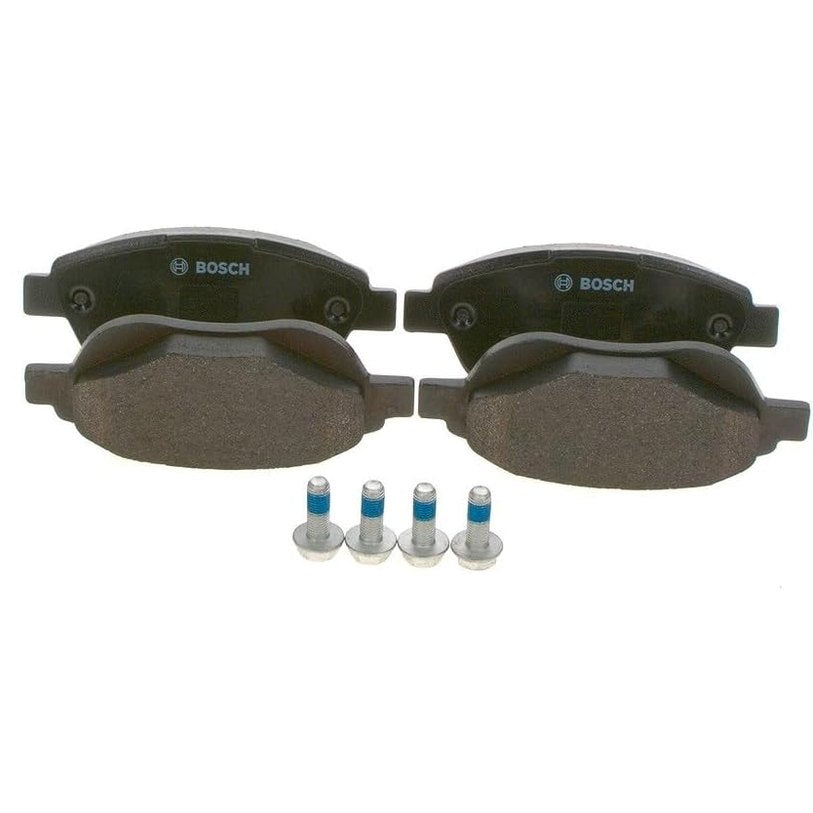 288789 - BOSCH BP375 - Fletë frenash të përparme për makina - Set me 4 fletë frenash, cilësi Bosch, i çertifikuar ECE-R90, pa bakër, reduktim i zhurmës dhe pluhurit