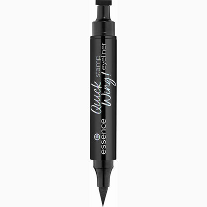 322145 - ESSENCE Laps sysh Quick Wing! stamp, Nr. 01, i zi, 3.5ml, vegan, pa grimca mikroplastike, pa aromë, pa vaj